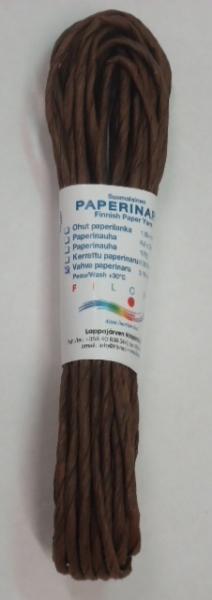 paperyarn thick dark brown